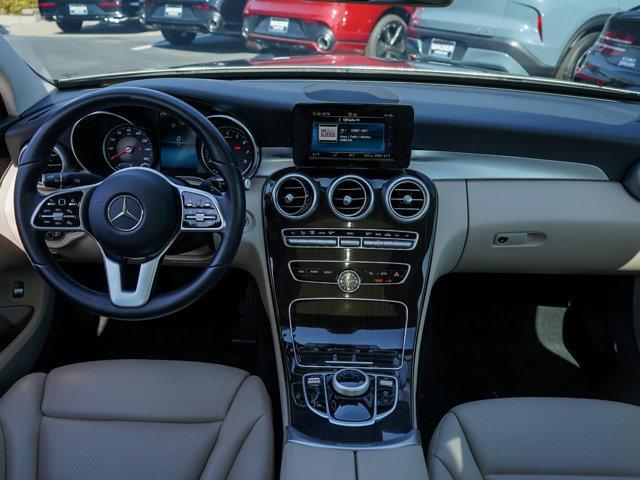 used 2019 Mercedes-Benz C-Class car, priced at $23,998