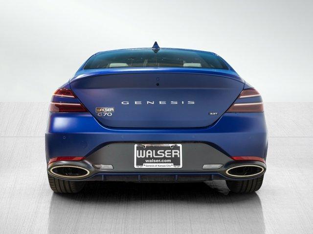new 2025 Genesis G70 car, priced at $55,498