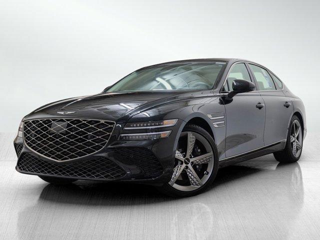 new 2025 Genesis G80 car, priced at $77,105