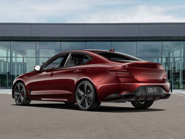 new 2025 Genesis G70 car, priced at $58,275