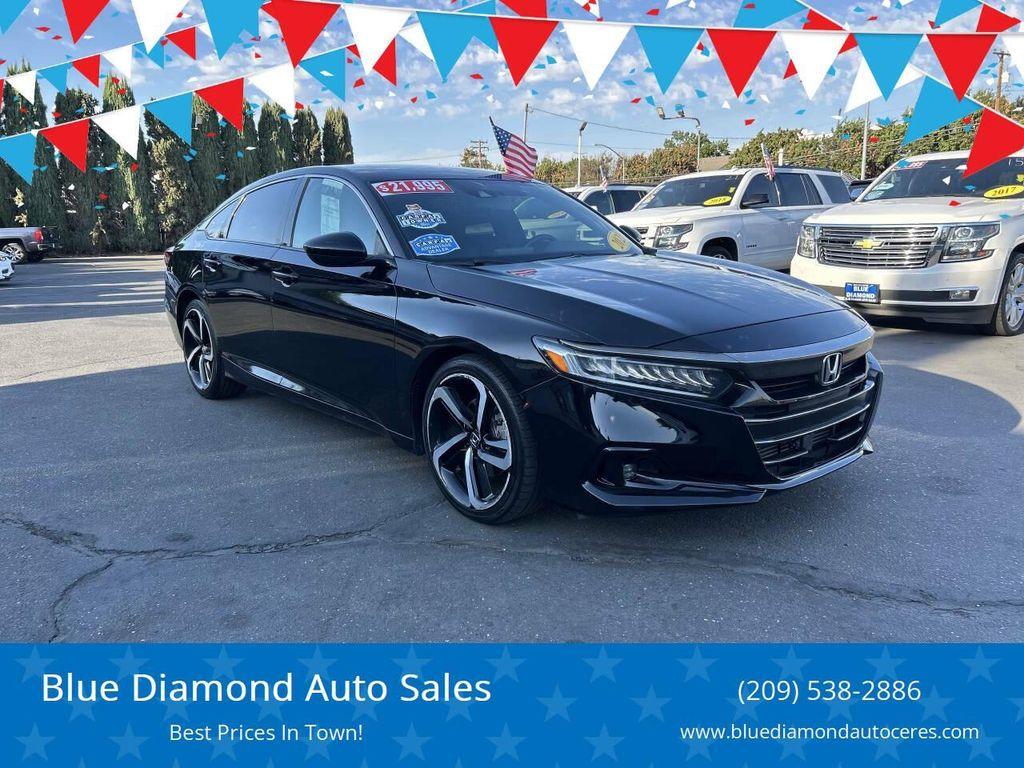 used 2021 Honda Accord car, priced at $21,999