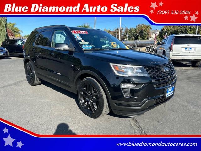 used 2018 Ford Explorer car, priced at $17,999