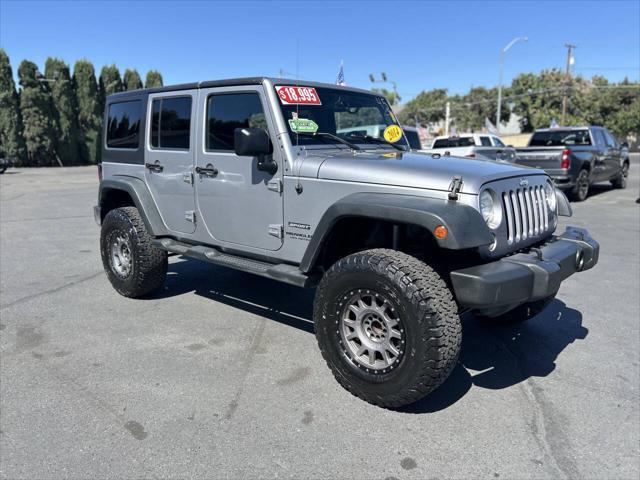 used 2014 Jeep Wrangler Unlimited car, priced at $18,999