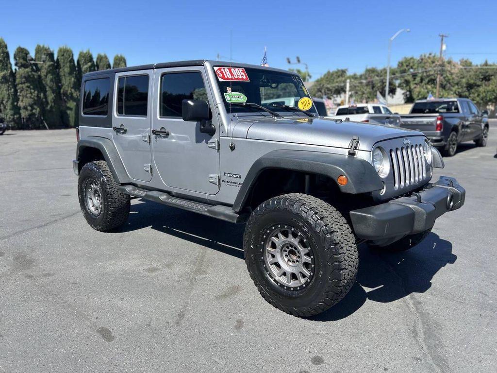used 2014 Jeep Wrangler Unlimited car, priced at $16,999