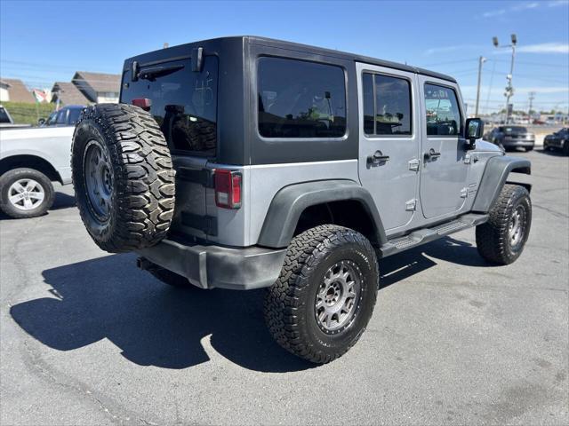 used 2014 Jeep Wrangler Unlimited car, priced at $18,999