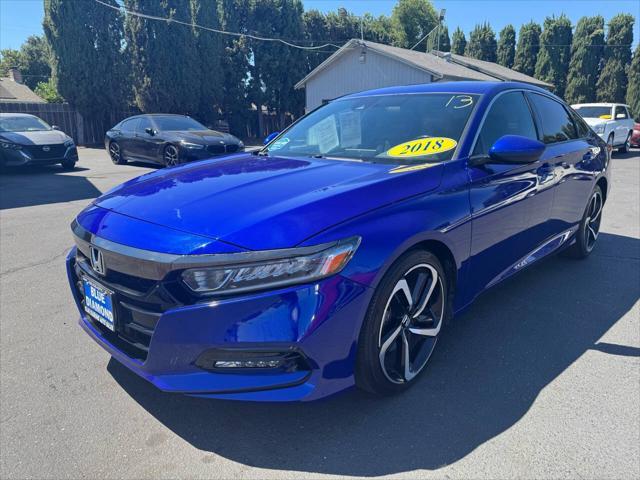 used 2018 Honda Accord car, priced at $21,999