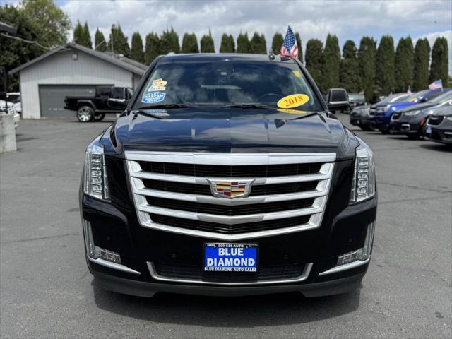 used 2018 Cadillac Escalade car, priced at $31,999