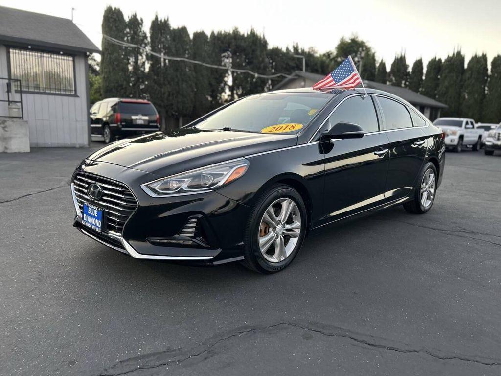 used 2018 Hyundai Sonata car, priced at $13,999
