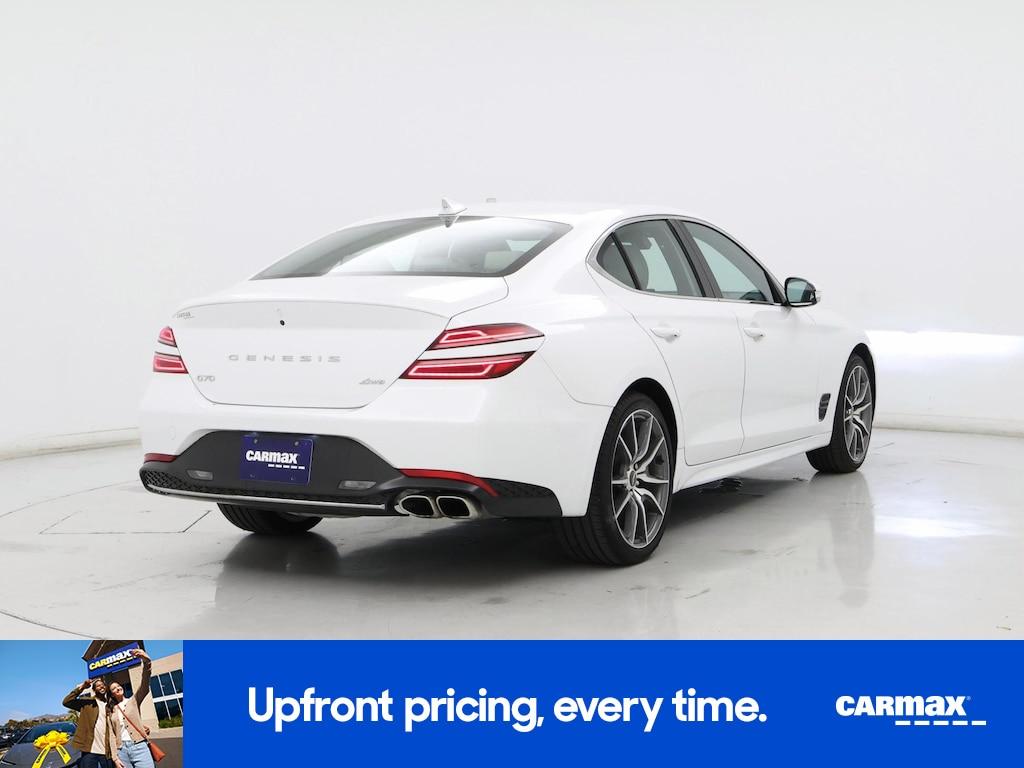 used 2023 Genesis G70 car, priced at $33,998