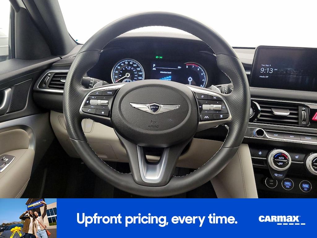 used 2023 Genesis G70 car, priced at $33,998