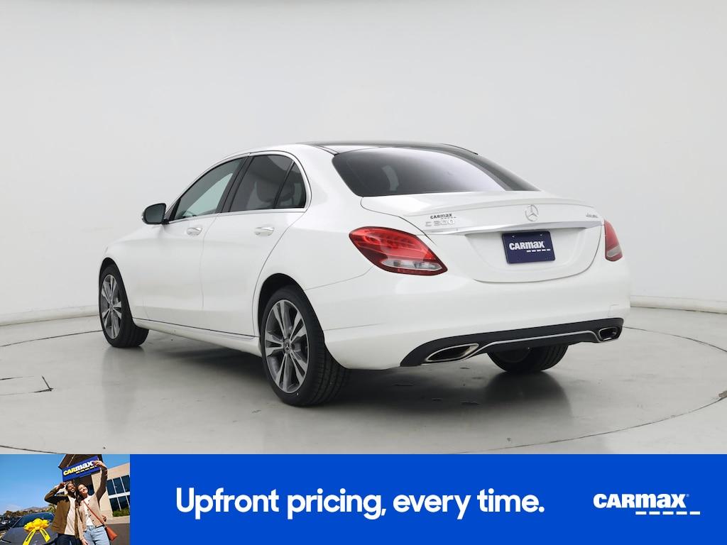 used 2018 Mercedes-Benz C-Class car, priced at $18,998
