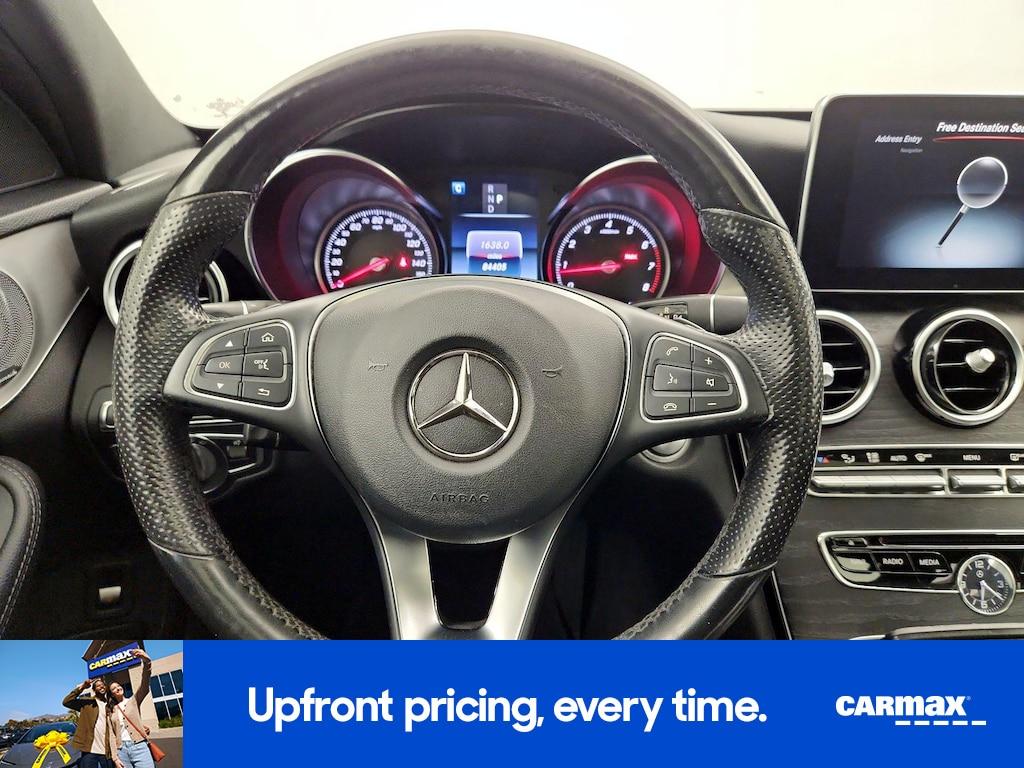 used 2018 Mercedes-Benz C-Class car, priced at $18,998