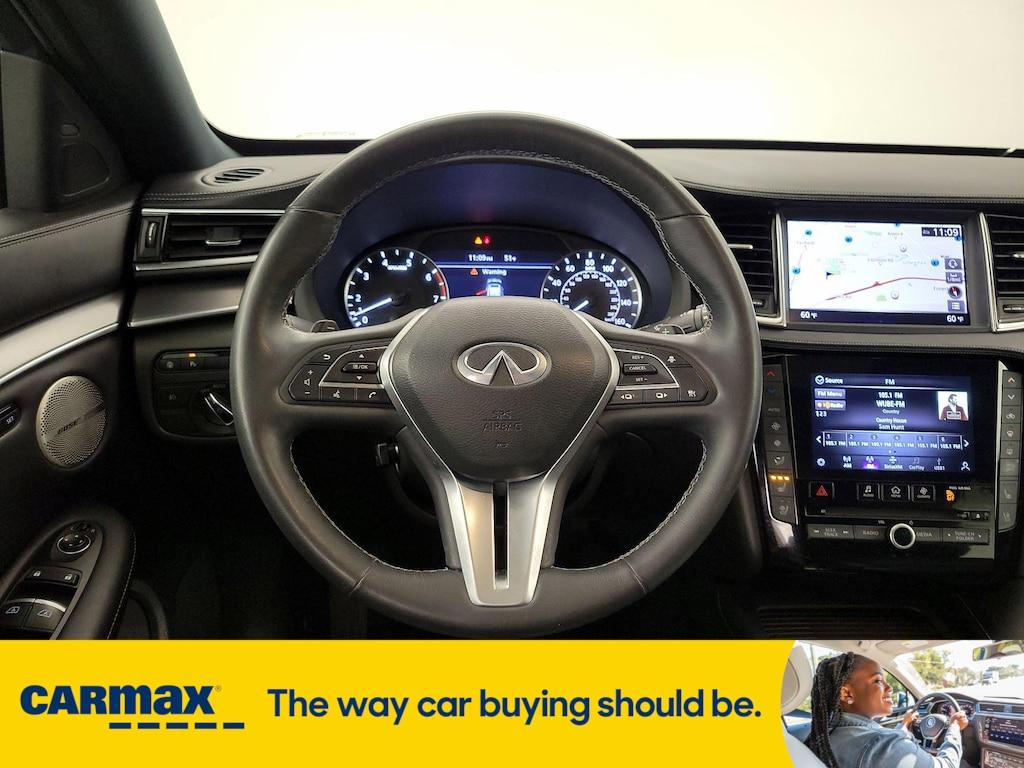 used 2022 INFINITI QX55 car, priced at $34,998