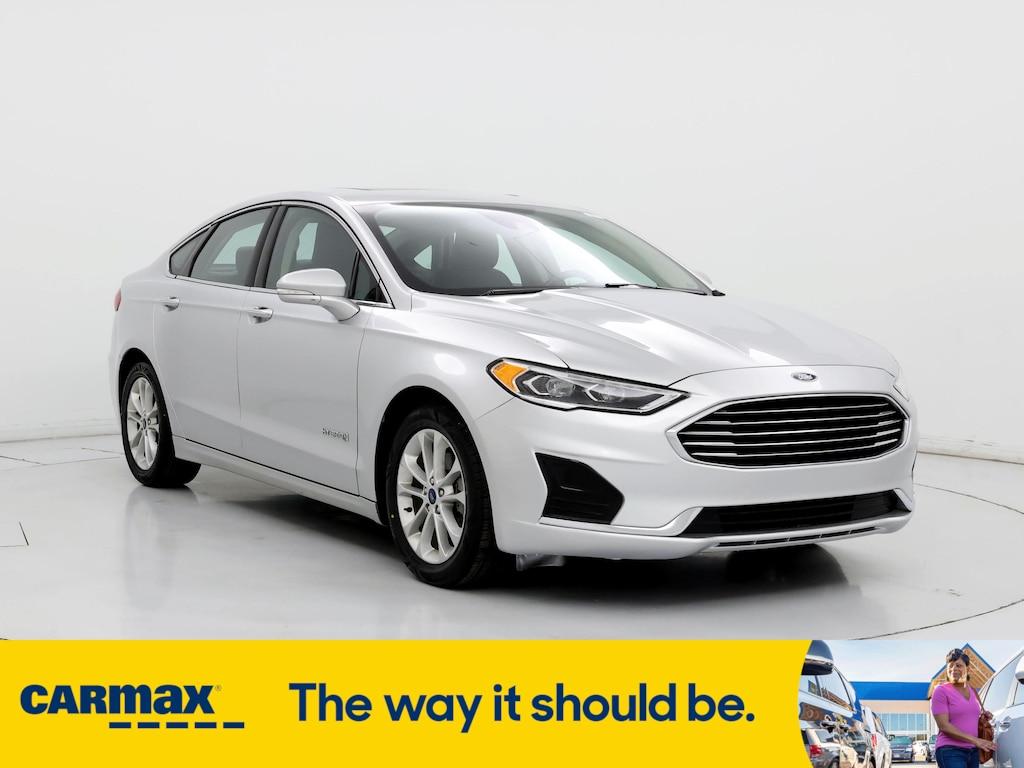 used 2019 Ford Fusion Hybrid car, priced at $20,998