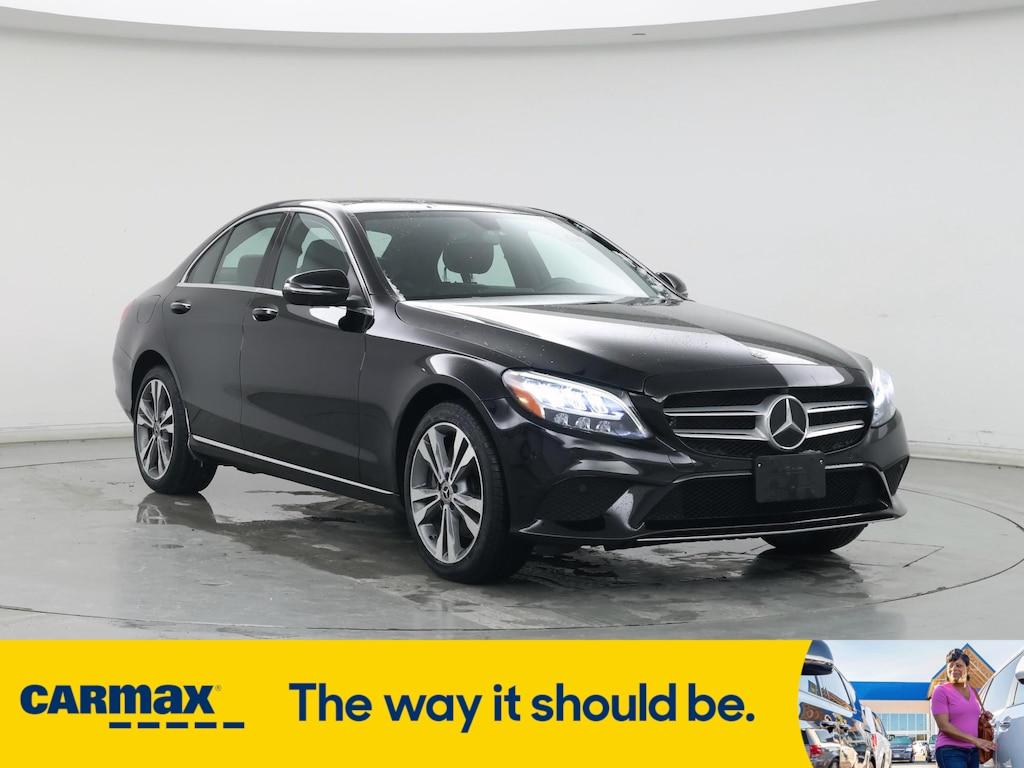 used 2021 Mercedes-Benz C-Class car, priced at $27,998