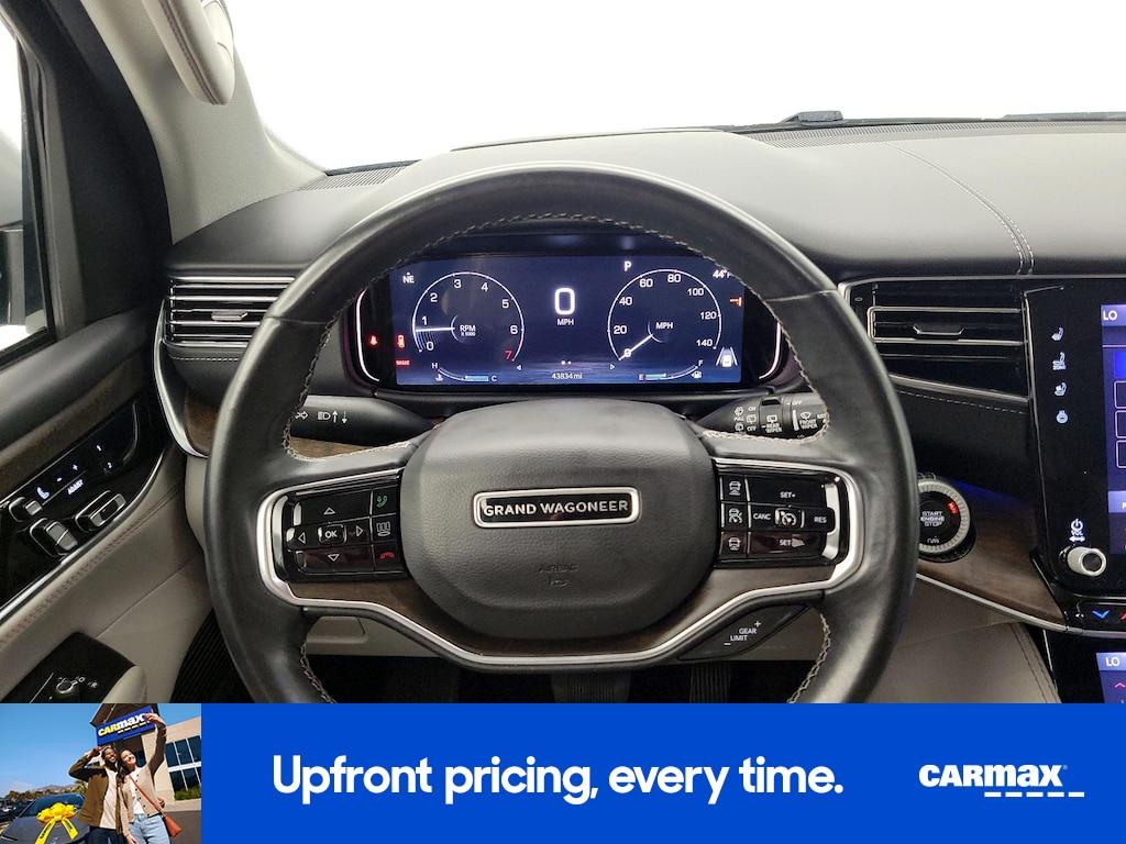 used 2022 Jeep Grand Wagoneer car, priced at $51,998