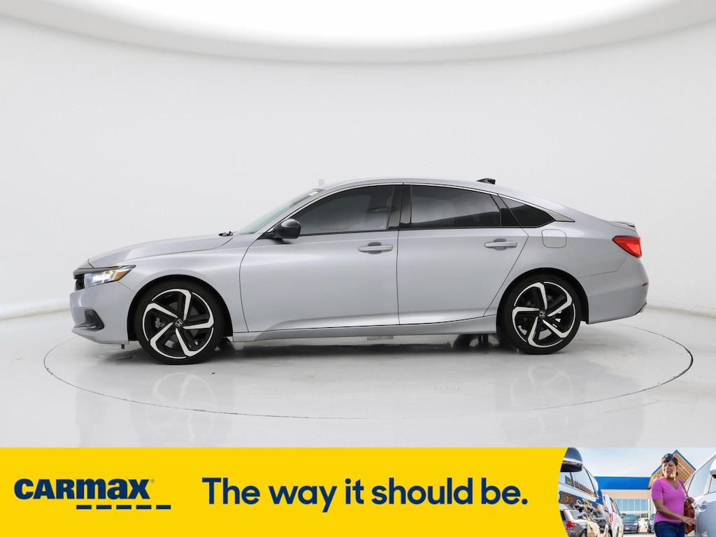 used 2021 Honda Accord car, priced at $27,998