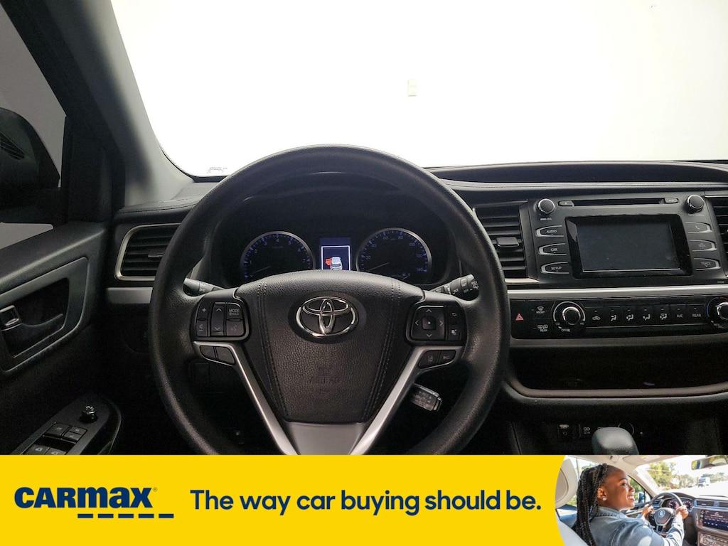 used 2017 Toyota Highlander car, priced at $20,998