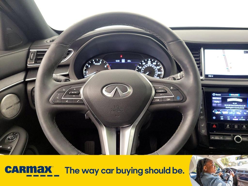 used 2022 INFINITI QX55 car, priced at $35,998