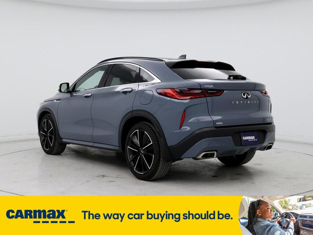 used 2022 INFINITI QX55 car, priced at $35,998
