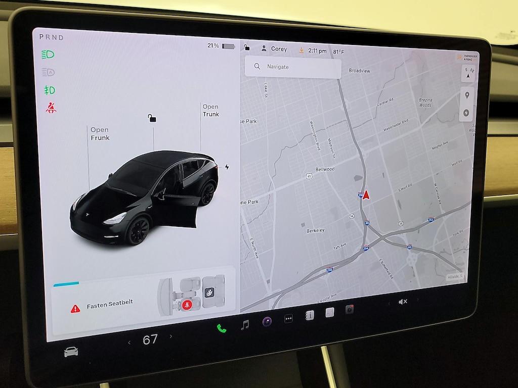 used 2021 Tesla Model Y car, priced at $27,998