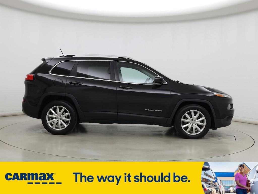 used 2015 Jeep Cherokee car, priced at $13,998