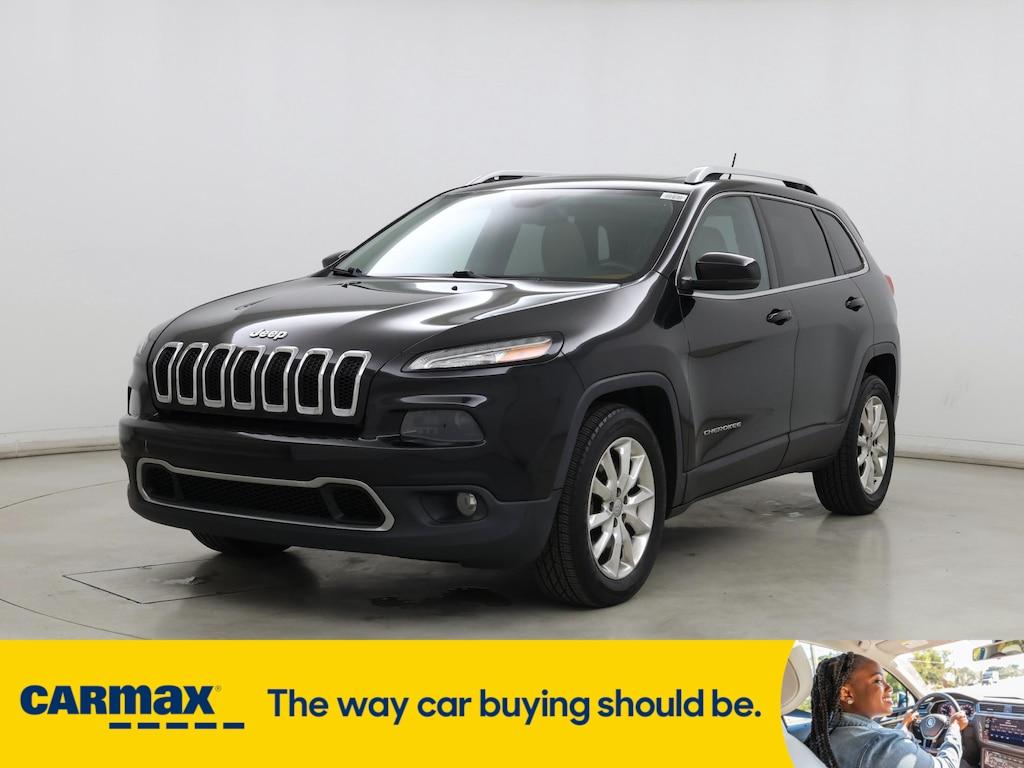 used 2015 Jeep Cherokee car, priced at $13,998