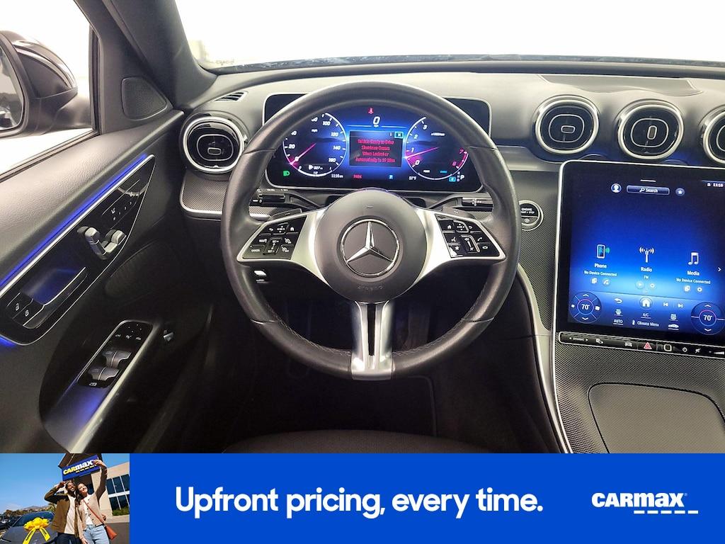 used 2024 Mercedes-Benz C-Class car, priced at $35,998