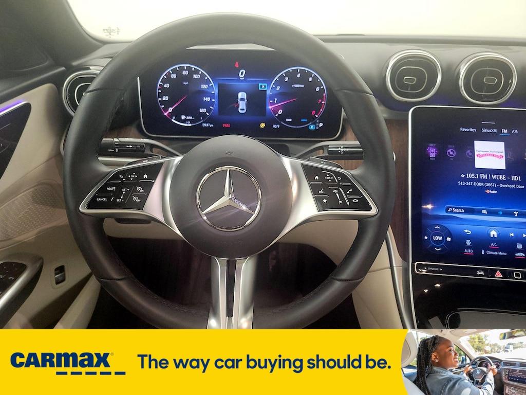 used 2023 Mercedes-Benz C-Class car, priced at $37,998