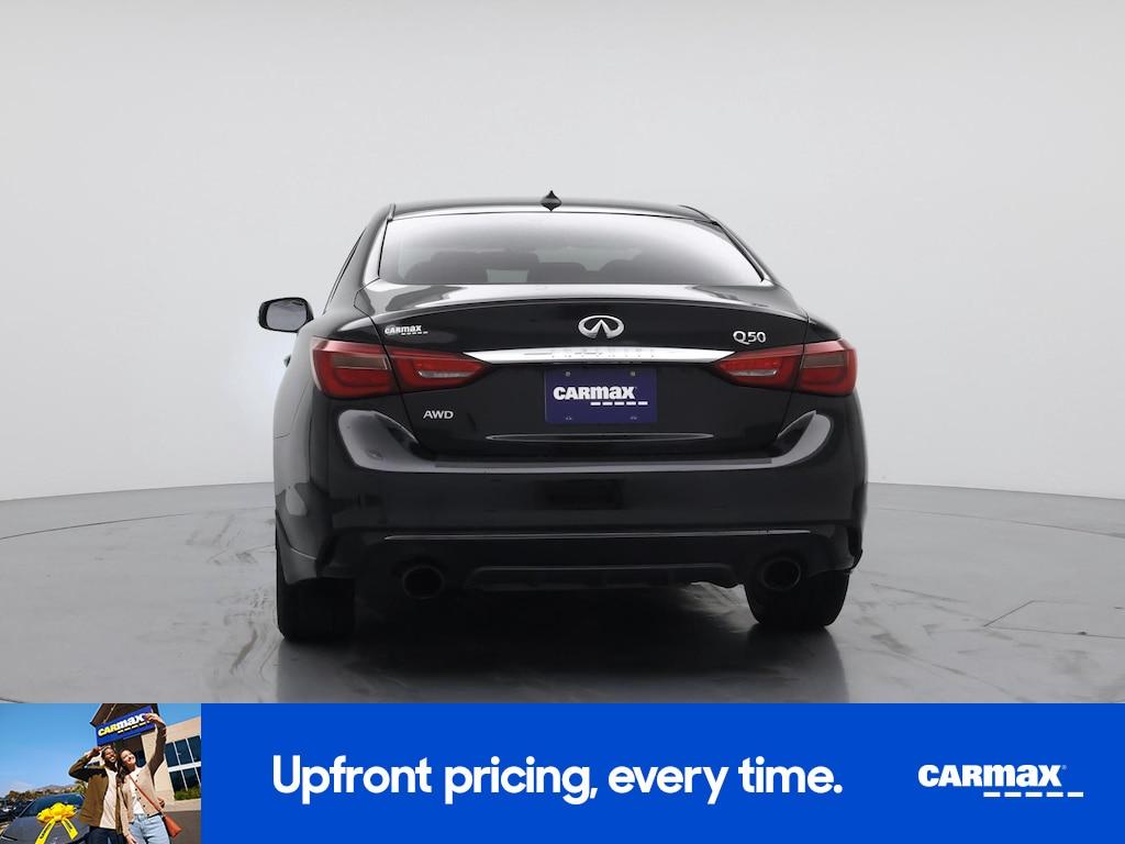 used 2018 INFINITI Q50 car, priced at $21,998