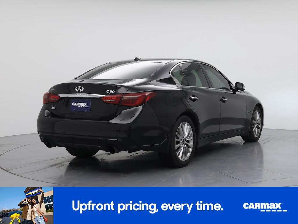 used 2018 INFINITI Q50 car, priced at $21,998