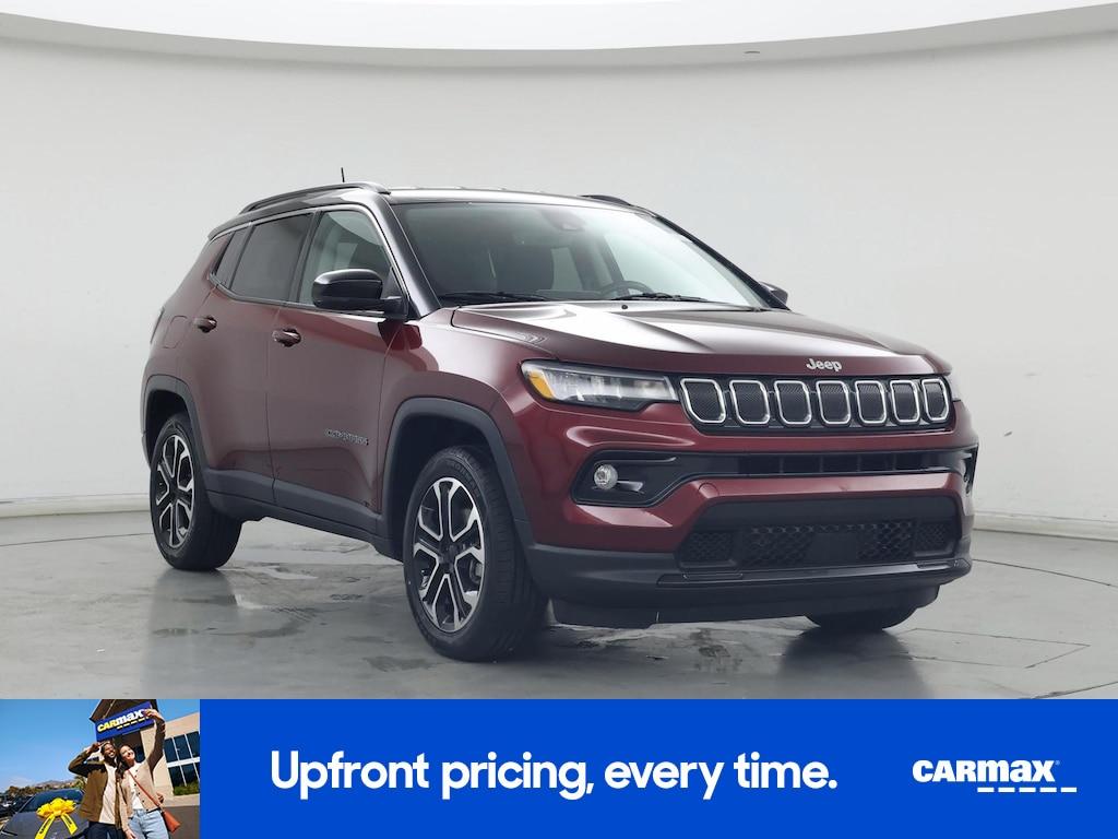 used 2022 Jeep Compass car, priced at $23,998
