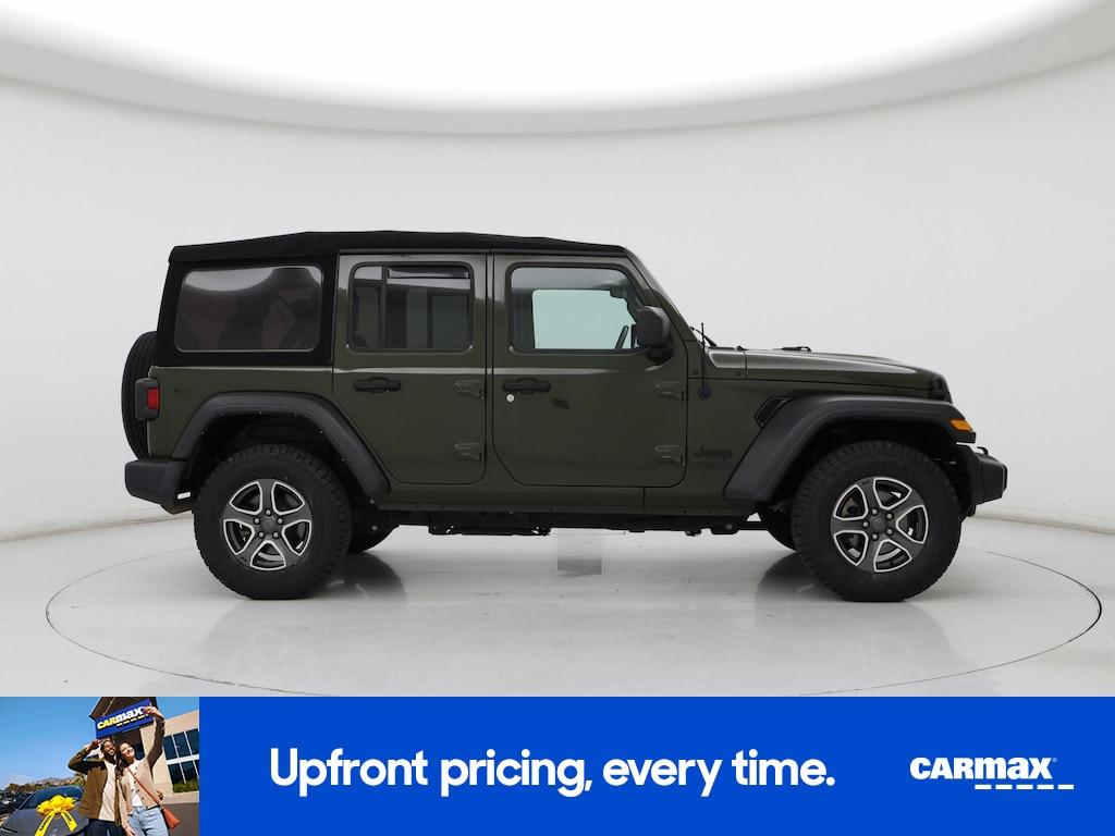 used 2021 Jeep Wrangler car, priced at $29,998