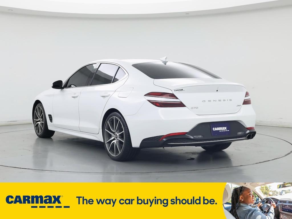 used 2023 Genesis G70 car, priced at $25,998