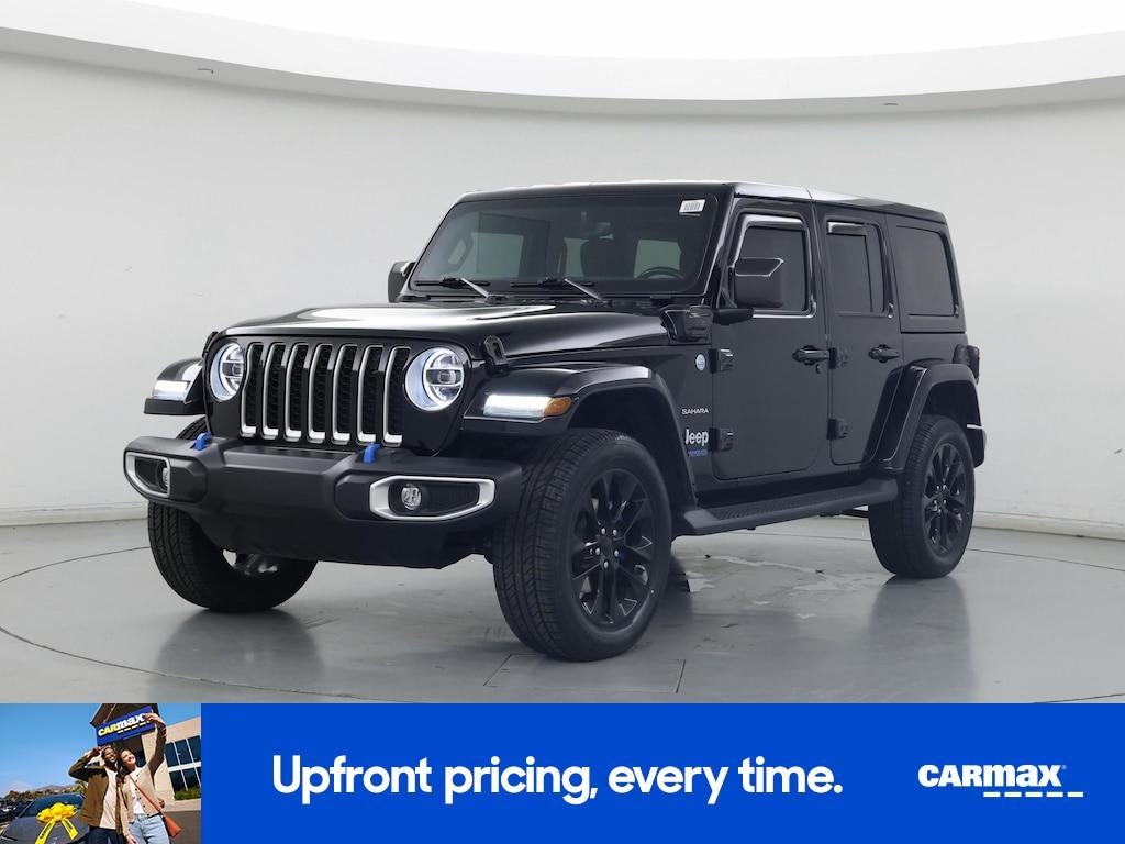 used 2021 Jeep Wrangler Unlimited 4xe car, priced at $32,998