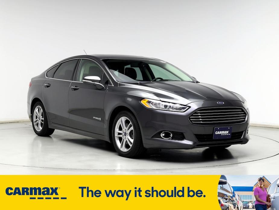 used 2016 Ford Fusion Hybrid car, priced at $14,599