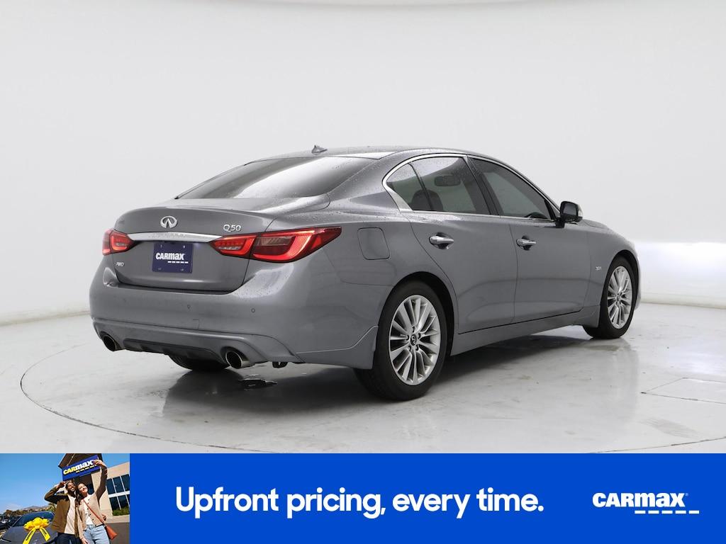 used 2020 INFINITI Q50 car, priced at $24,998