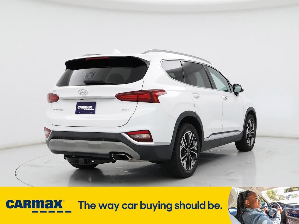 used 2019 Hyundai Santa Fe car, priced at $21,998