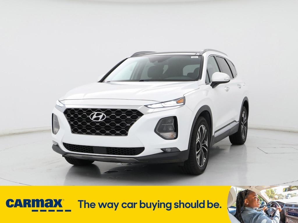 used 2019 Hyundai Santa Fe car, priced at $21,998