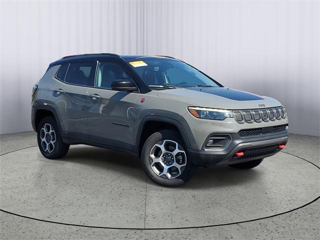 used 2022 Jeep Compass car, priced at $23,500