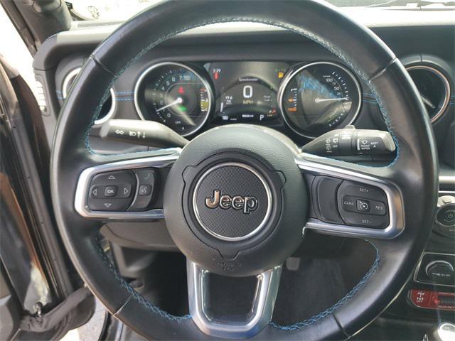 used 2022 Jeep Wrangler Unlimited 4xe car, priced at $33,860