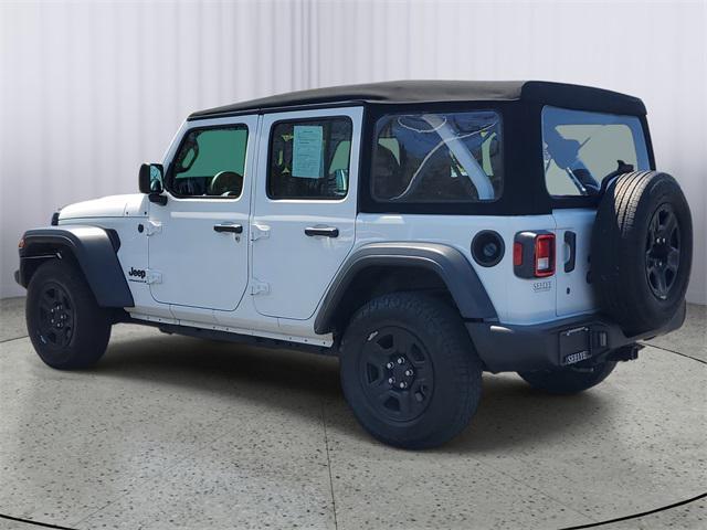 used 2024 Jeep Wrangler car, priced at $33,200