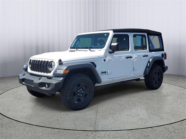 used 2024 Jeep Wrangler car, priced at $33,200