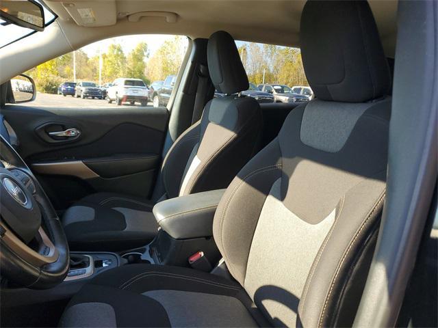 used 2018 Jeep Cherokee car, priced at $14,655