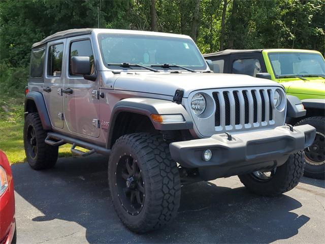 used 2018 Jeep Wrangler Unlimited car, priced at $24,840