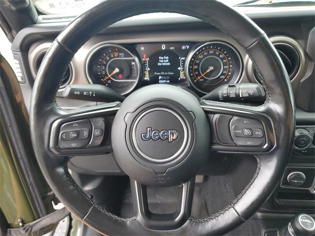 used 2021 Jeep Wrangler car, priced at $28,290