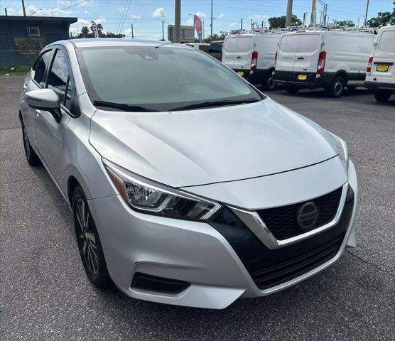 used 2021 Nissan Versa car, priced at $11,900