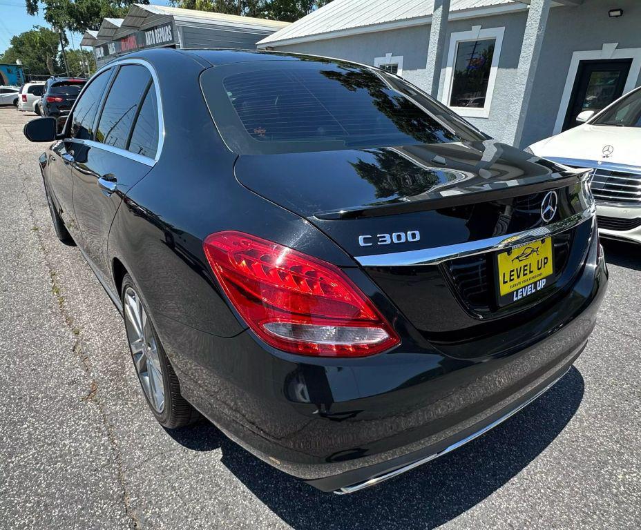used 2018 Mercedes-Benz C-Class car, priced at $13,990