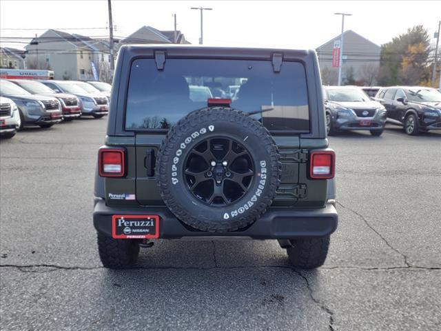 used 2021 Jeep Wrangler car, priced at $33,100