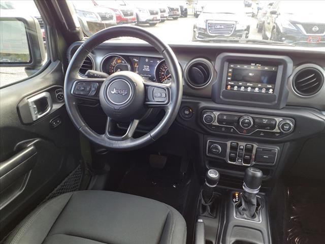 used 2021 Jeep Wrangler car, priced at $33,100